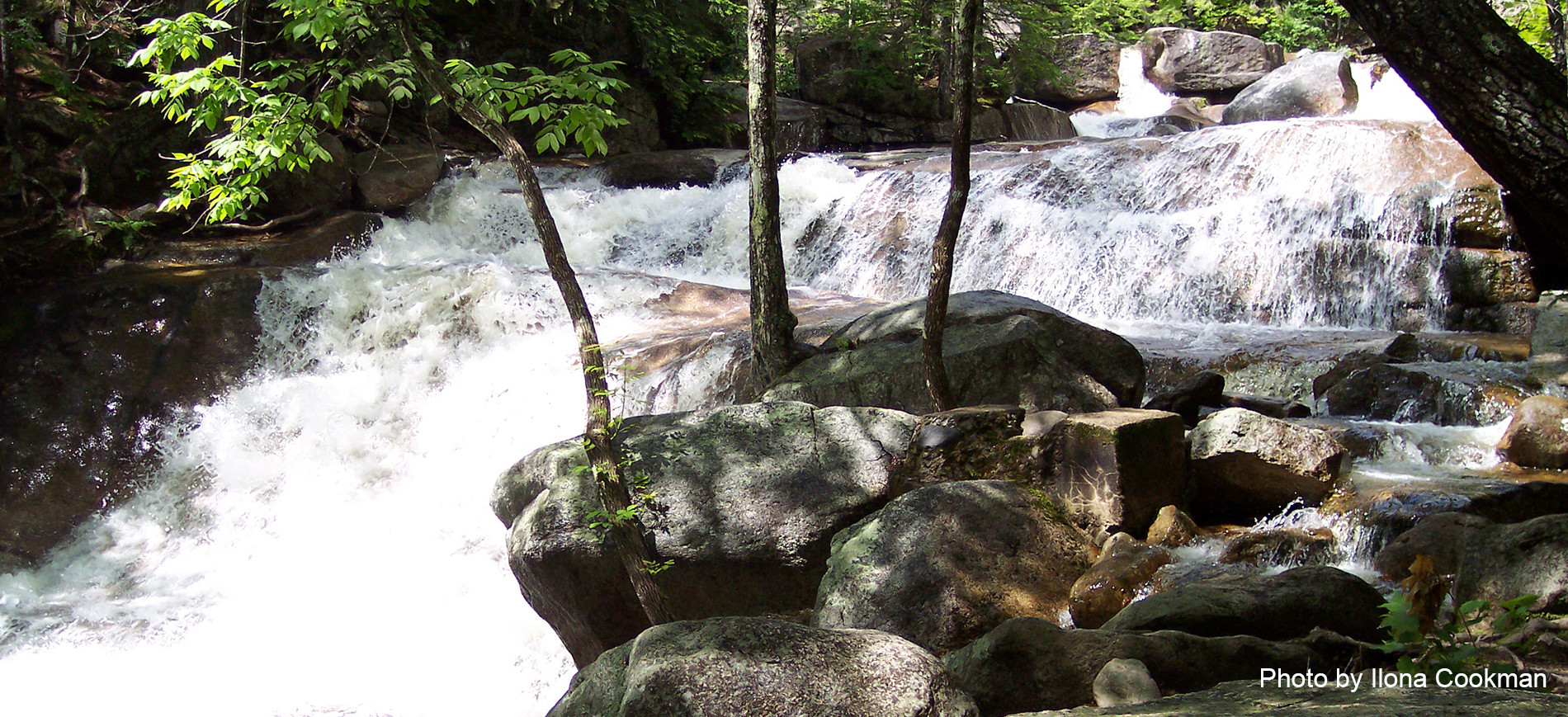 Dianas Baths waterfall