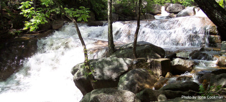 Dianas Baths waterfall