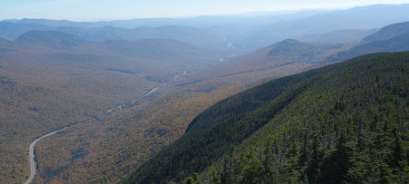 Franconia Notch from Cannon