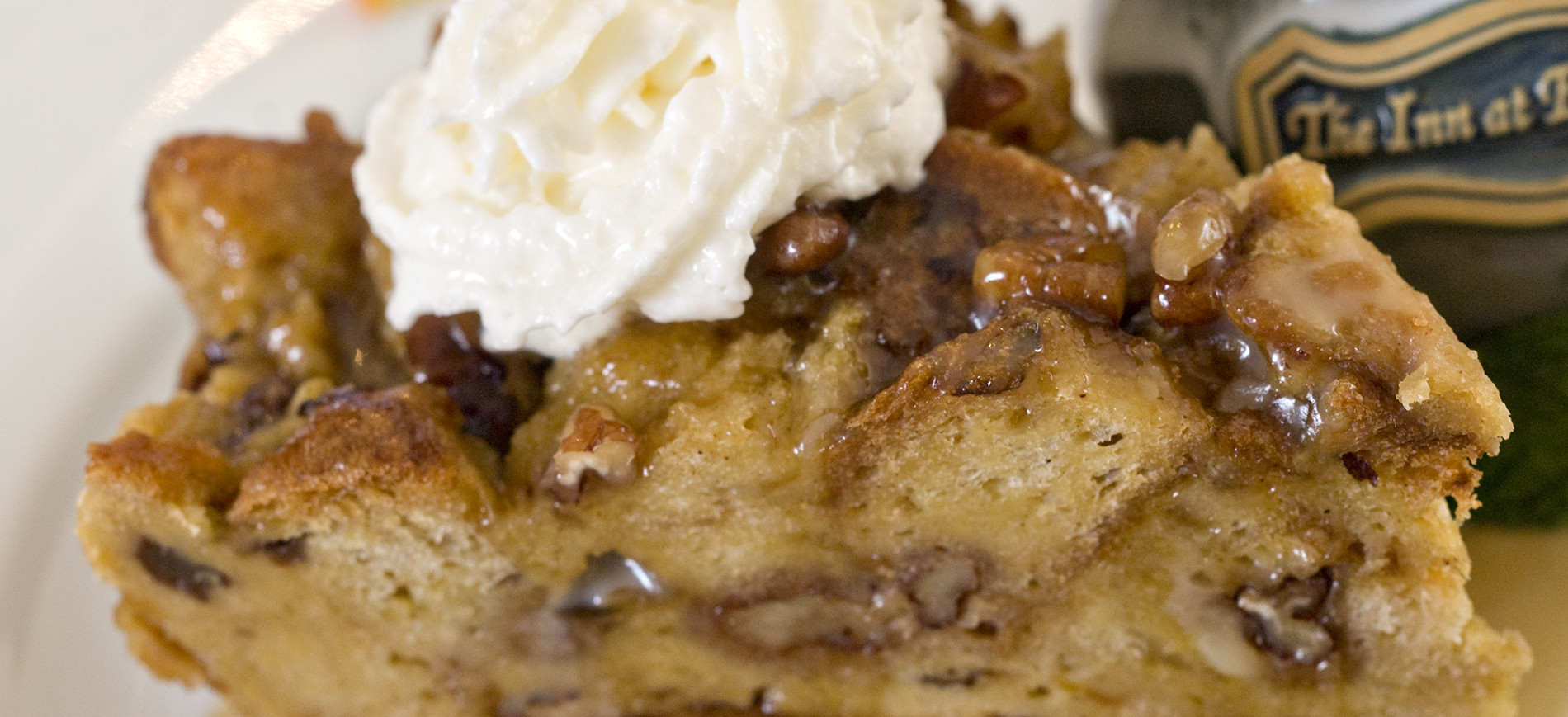 Baked French Toast with whipped cream