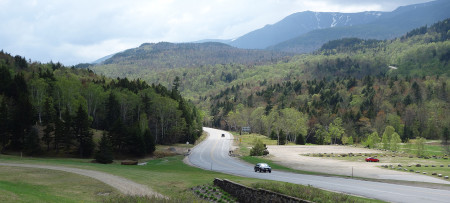 Road approaching Pinkham Notch by Auto Road