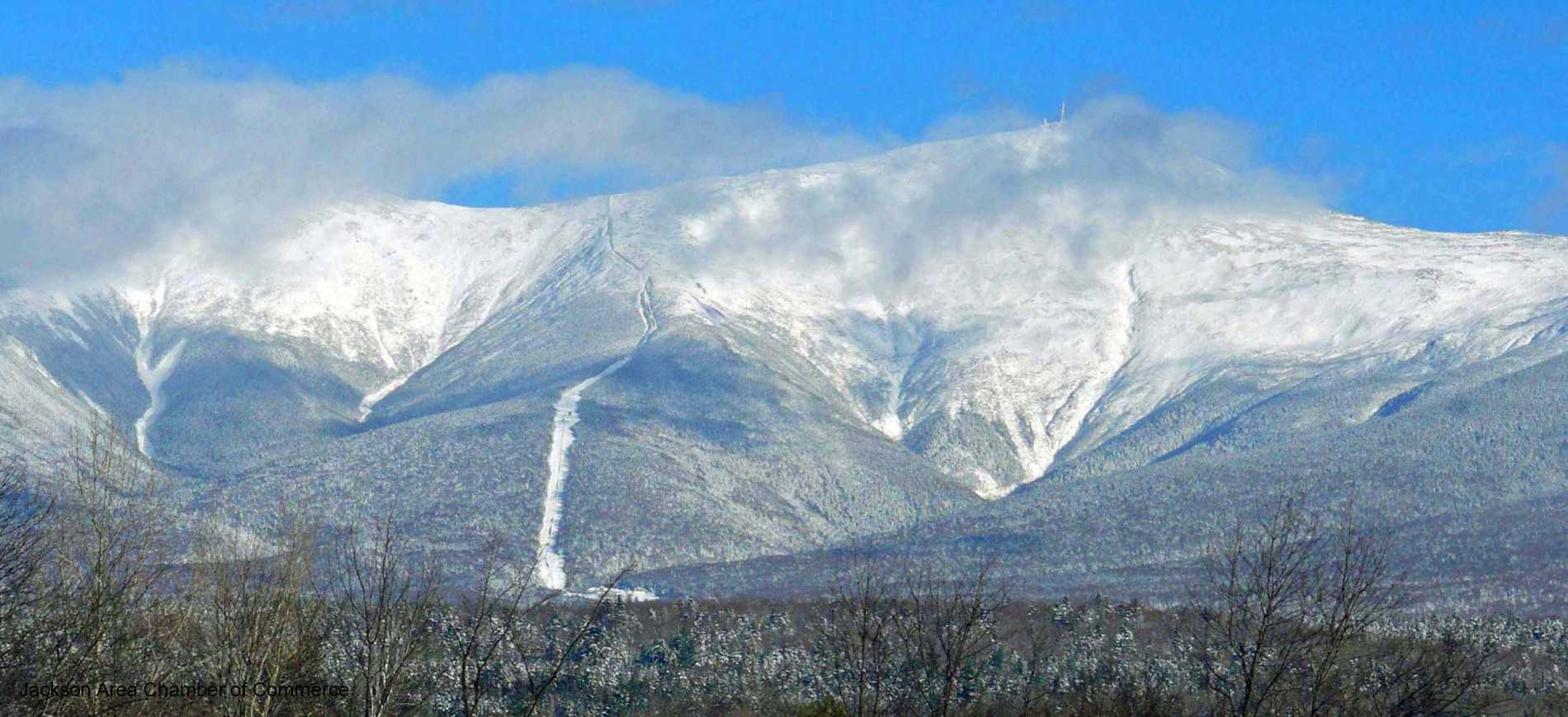 Mount Washington in snow