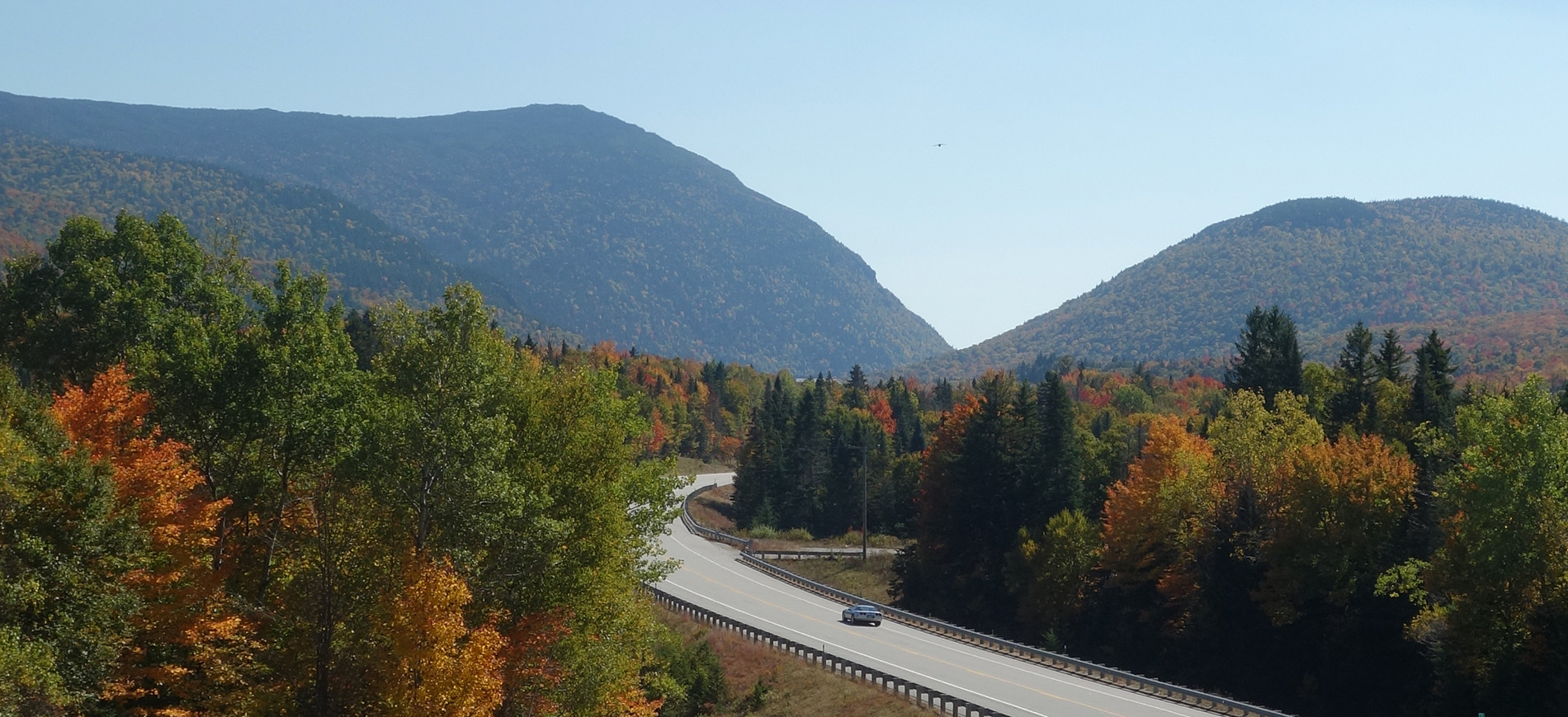 view toward Crawford Notch from west