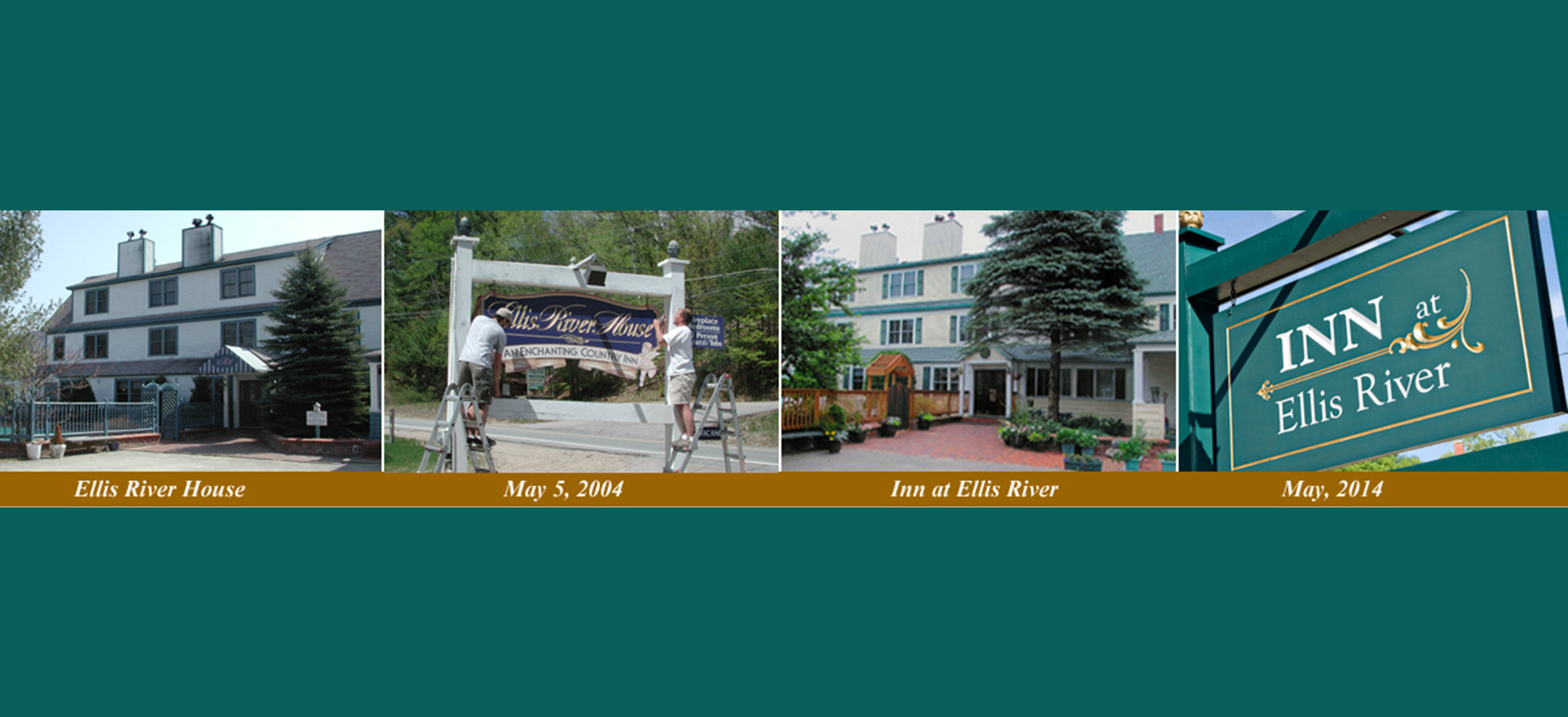 Inn at Ellis River collage