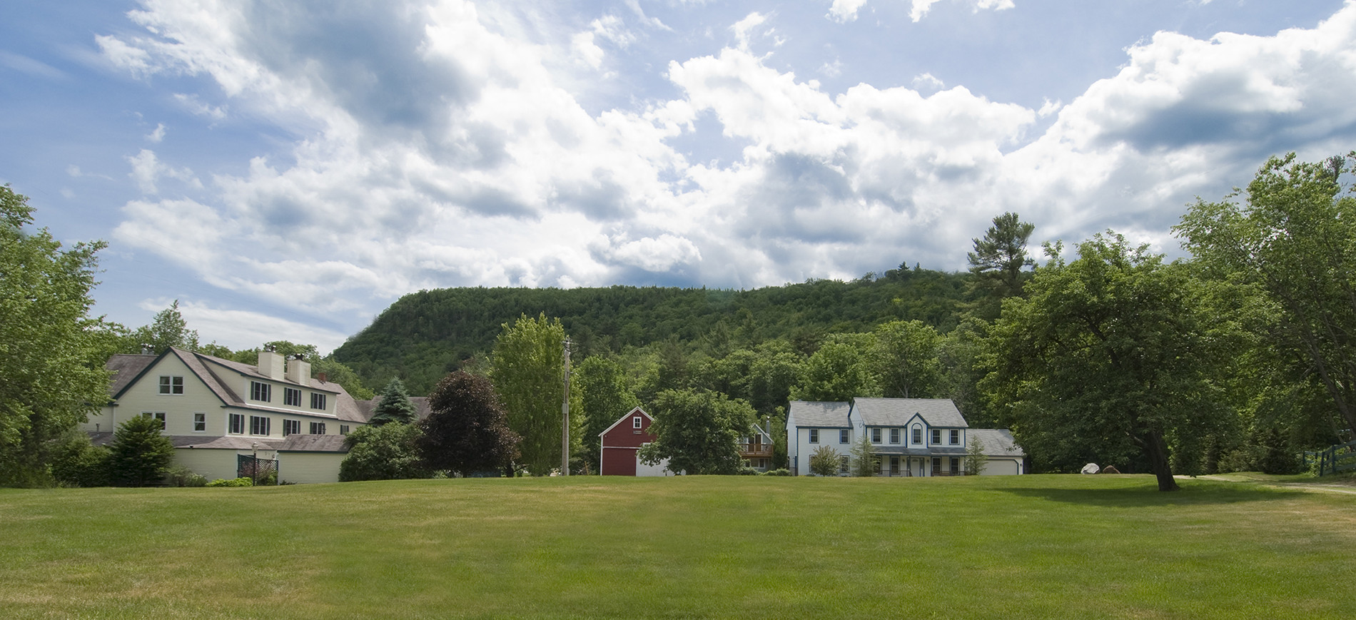 View of Inn at Ellis River showing Inn, Red Barn, Cottage, house