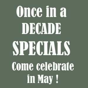 Once in a Decade specials