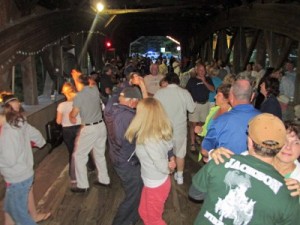 Jackson NH covered bridge dance