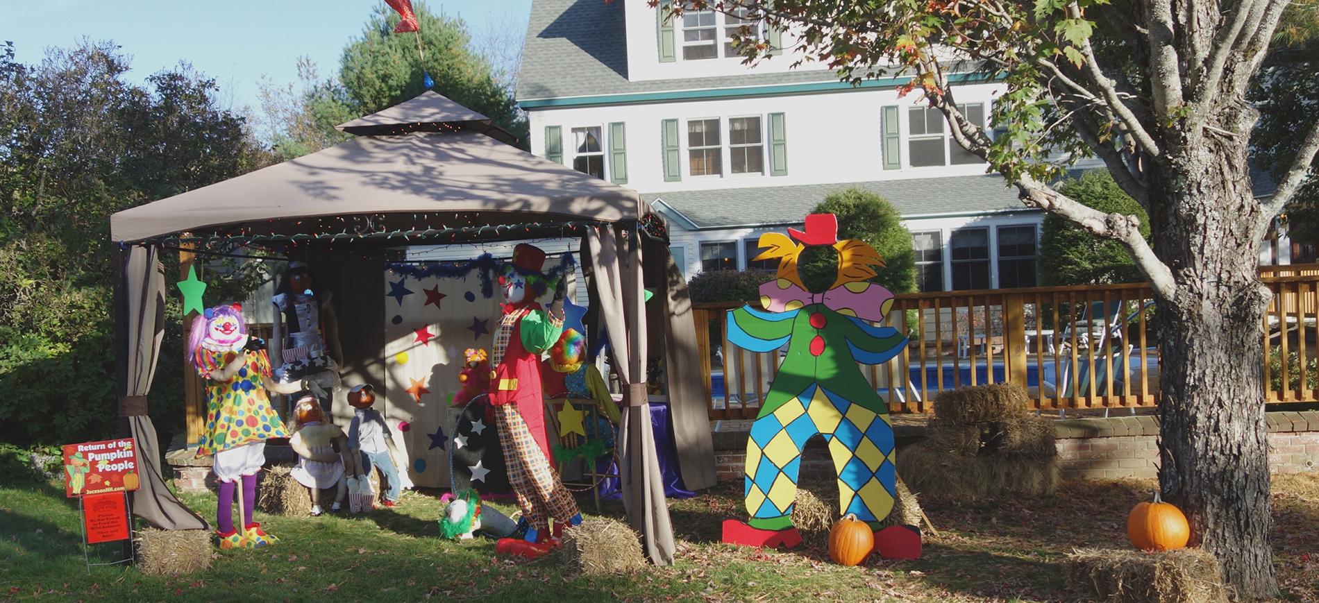 Inn at Ellis River 2013 Pumpkin People.