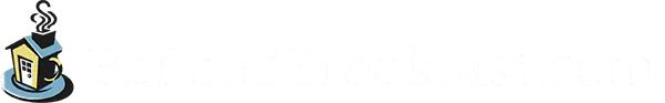 BedandBreakfast.com logo with a house and coffee cup