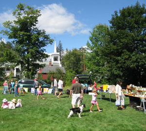 farmersmarket&church Jackson NH farmers market & church