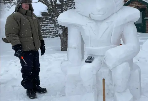 New Hampshire Snow Sculpting Competition